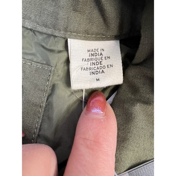 Levi’s Men’s Utility Jacket Olive Green Zip Front Size M New With Tags - Picture 10 of 13